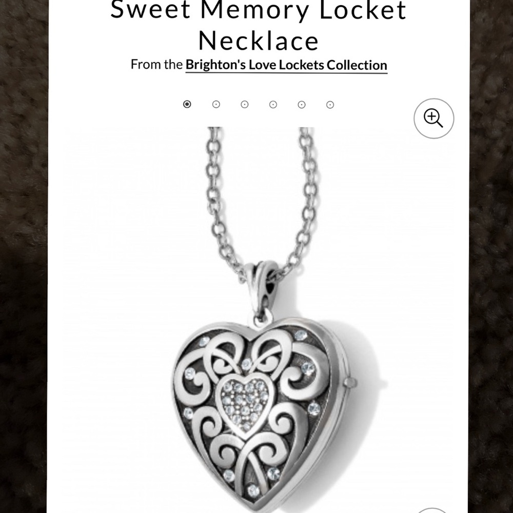 Brighton Heart “Sweet Memories” locket necklace